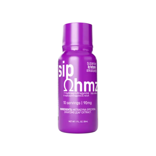Sip Ohmz Exodus 7-Hydroxymitragynine Grape Kratom Extract Shot 90mg - Seven Tech