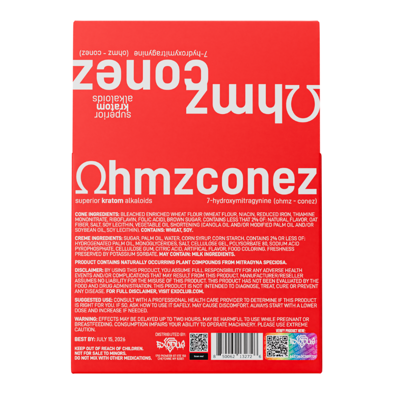 Exodus Ohmz Conez 2 ct 70mg Strawberry - 7OH+