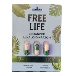 FREE LIFE 7-OH Enhanced Alkaloid 20mg 3ct - 7ohplus