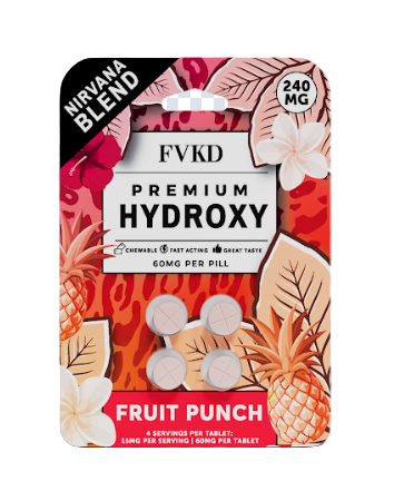 FVKD Seven 4ct 7OH Tabs Fruit Punch 60mg Per Tablet