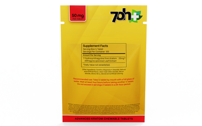7OH Plus 7OH Flavored Chewable Tabs 50mg per Tablet - Seven Tech