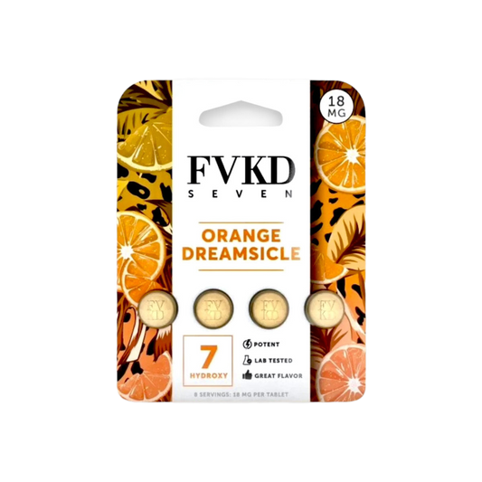 FVKD Seven 7OH Tabs Orange Dreamsicle 18mg 4ct FVKD Seven