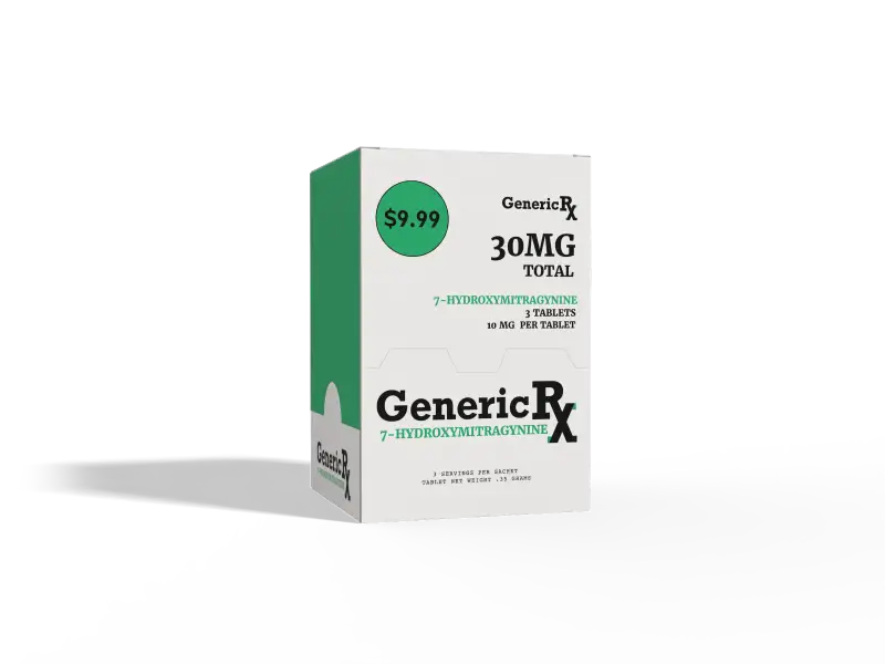 Generic Rx 10mg 3ct Tabs 30mg Pack GenericRx  7OH+