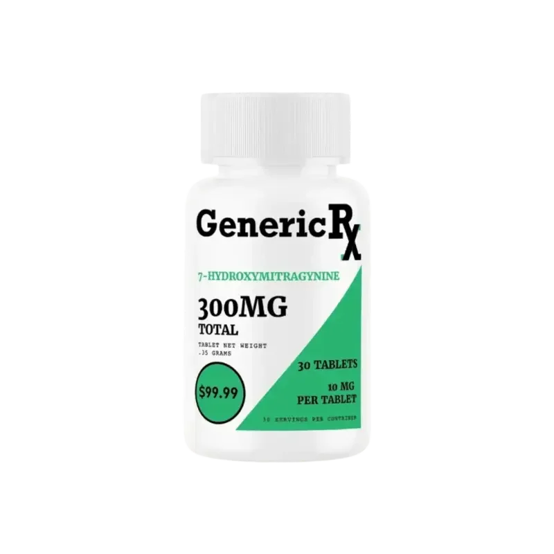 Generic Rx 30ct 7OH Chewable Tabs 300mg Bottle 10mg per Tablet - Seven Tech