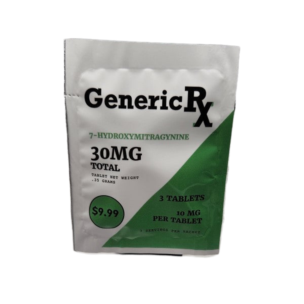 Generic Rx 10mg 3ct Tabs 30mg Pack GenericRx  7OH+