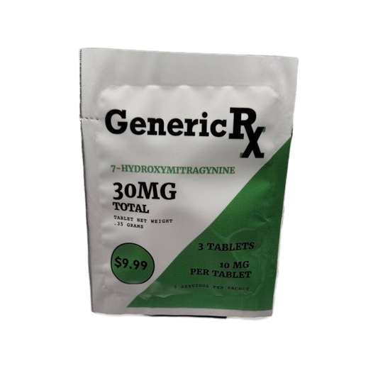 Generic Rx 10mg 3ct Tabs 30mg Pack GenericRx  7OH+