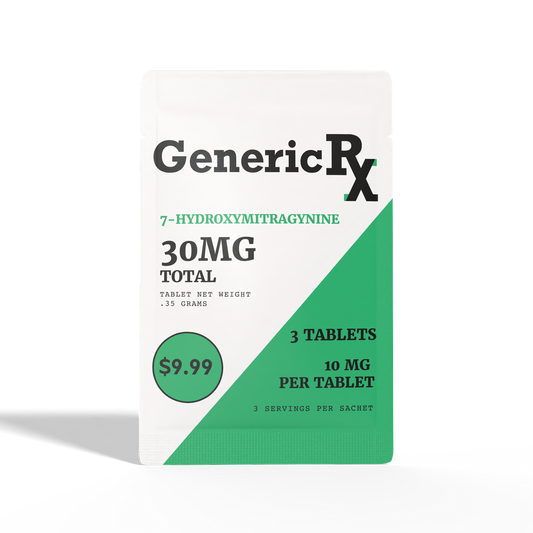 Generic Rx 10mg 3ct Tabs 30mg Pack GenericRx  7OH+