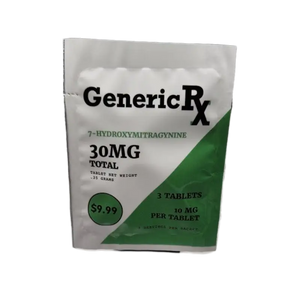 Generic Rx 10mg 3ct Tabs 30mg Pack GenericRx  7OH+