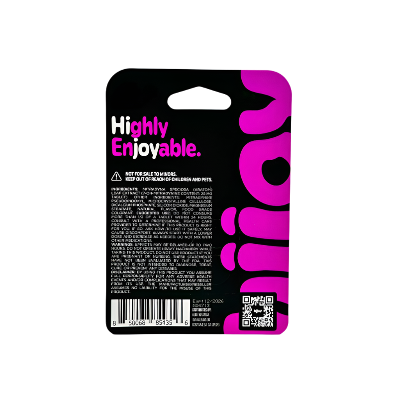 HIJOY 4ct 7OH + Psuedoindoxyl Purple Reign 25mg + 2ct Bundle
