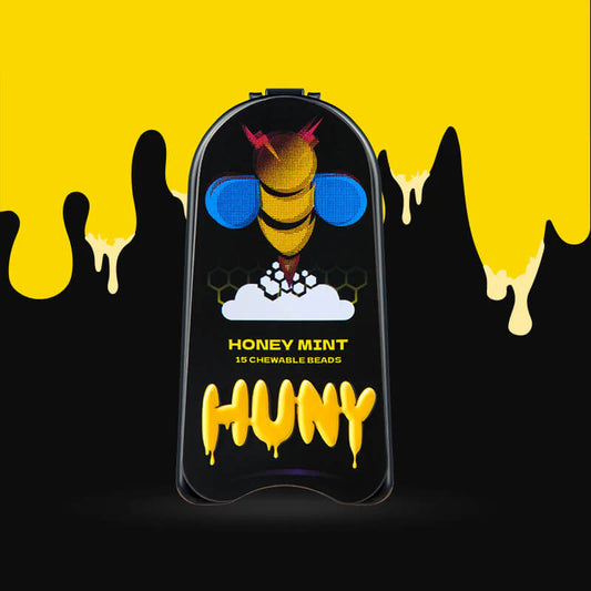 HUNY BOOST ARECOLINE MINTS FOR ENERGY & MOOD BOOST 15CT - HONEY MINT
