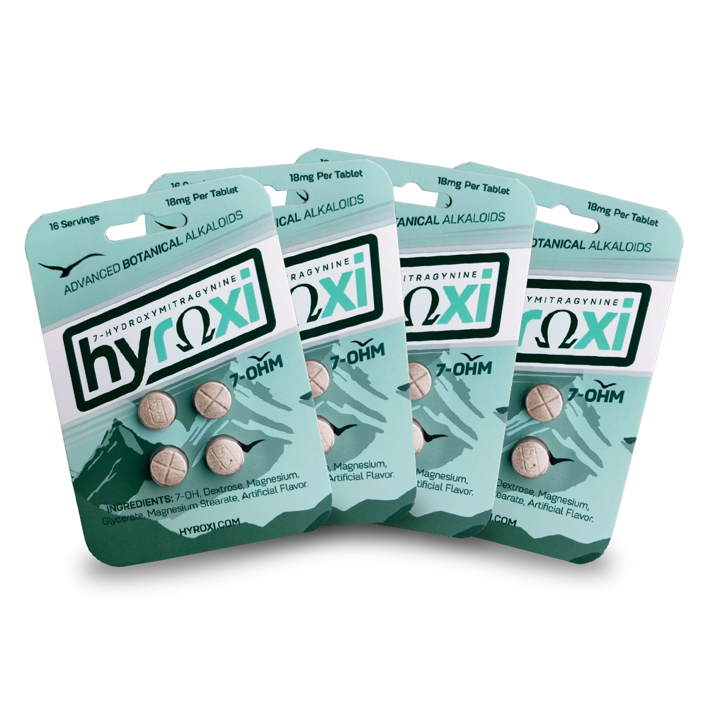 Hyroxi 7OHM Advanced Alkaloid Tabs 4ct 18mg - 7ohplus