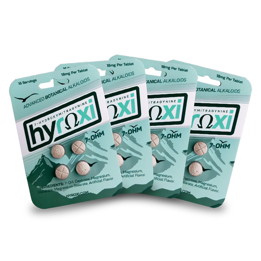 Hyroxi 7OHM Advanced Alkaloid Tabs 4ct 18mg - 7ohplus