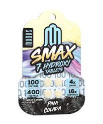 MODUS SMAX 7-HYDROXY TABLETS 100MG 4CT - PINA COLADA