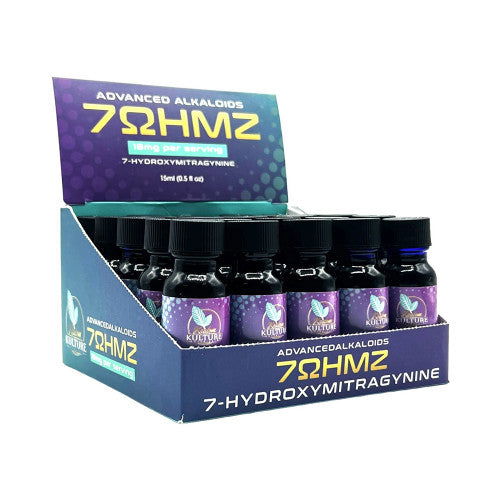 Kratom Kulture Botanicals 7 OHMZ Extract Shots 15ml - 7ohplus