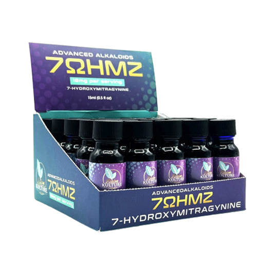 Kratom Kulture Botanicals 7 OHMZ Extract Shots 15ml - 7ohplus