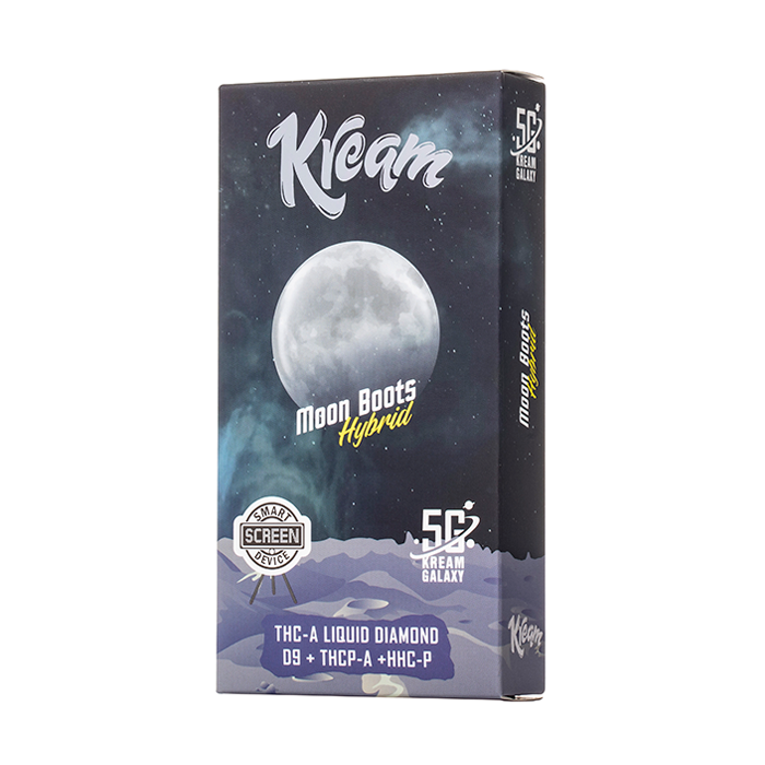KREAM GALAXY LIQUID DIAMOND THC-A 5G DISPOSABLE - MOON BOOTS HYBRID