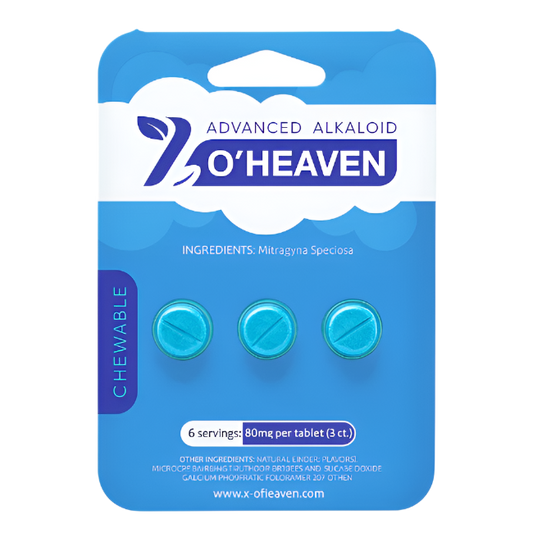 7 O'Heaven 3ct 7OH Tabs Natural 80mg Per Tablets - Seven Tech