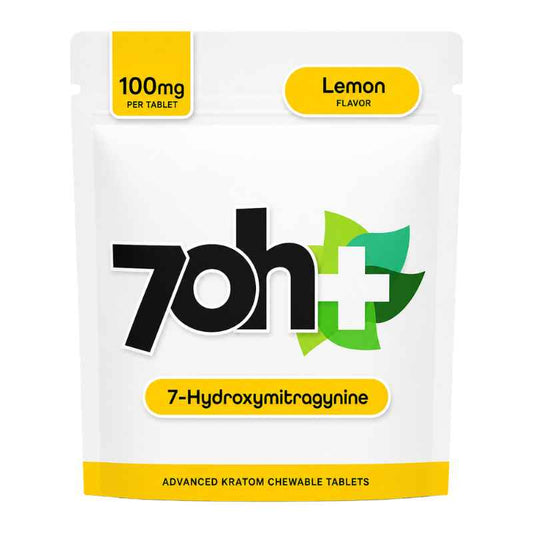 7OH Plus 7-Hydroxymitragymime Chewable Tablets 100mg Per Tablet
