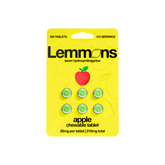 Lemmons 6ct 7OH Tabs Apple 35mg Per Tablet