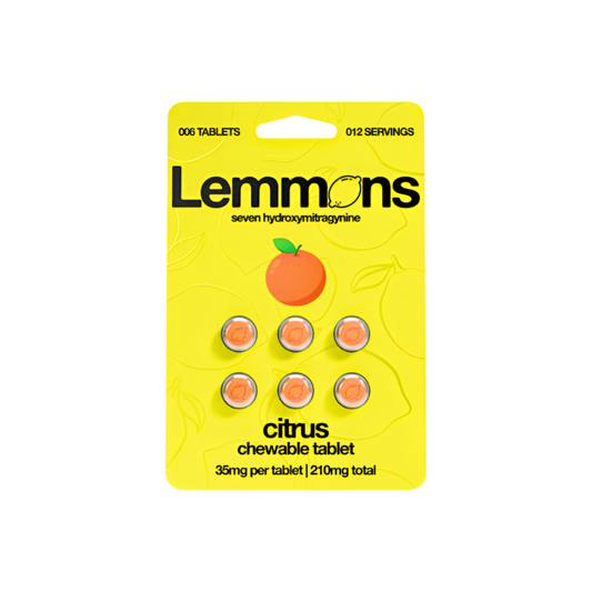 Lemmons 6ct 7OH Tabs Citrus 35mg Per Tablet