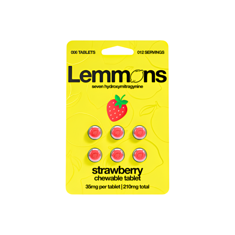 Lemmons 6ct 7OH Tabs Strawberry 35mg Per Tablet
