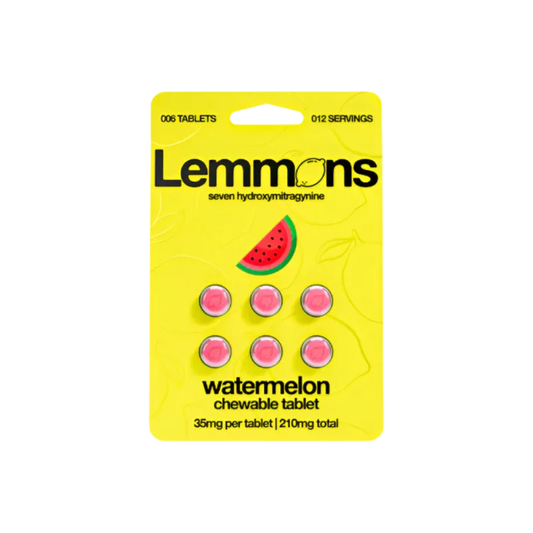 Lemmons 6ct 7OH Tabs Watermelon 35mg Per Tablet - Seven Tech