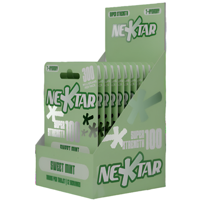 NEKTAR 3ct 7OH Chewable Tabs Super Strength Sweet Mint 100mg Per Tablets - Seven Tech