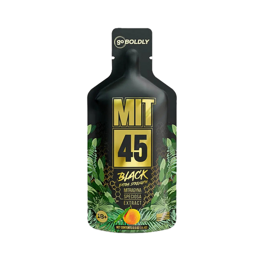 MIT 45 GO BOLDLY LIQUID GEL POUCH - BLACK EXTRA STRENGTH