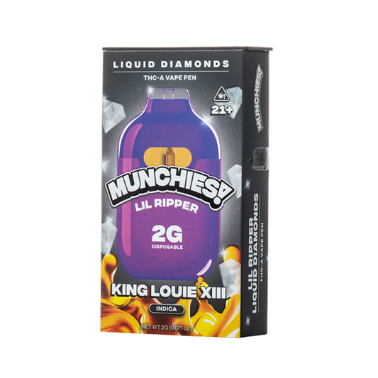 MUNCHIES LIL RIPPER 2G DISPOSABLE - KING LOUIE XIII INDICA