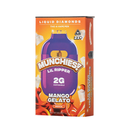 MUNCHIES LIL RIPPER 2G DISPOSABLE - MANGO GELATO INDICA