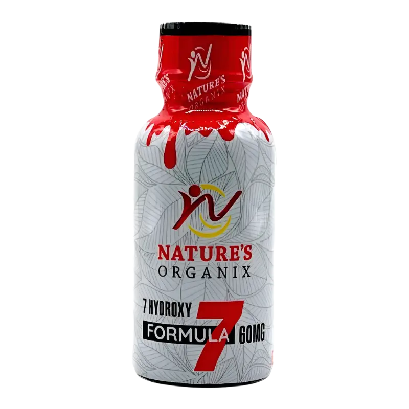 Bottle of Nature’s Organix 7 Hydroxy Formula.