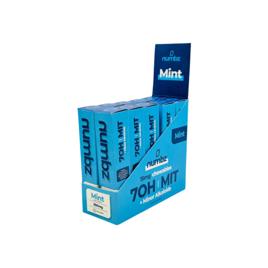 Numbz 20ct 7OH + MIT Tablets Mint 15mg Per Tablet
