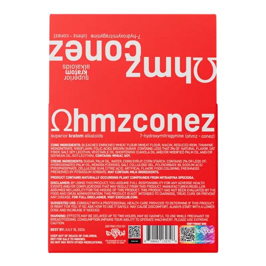 Exodus Ohmz Conez 2 ct 70mg Strawberry - 7OH+