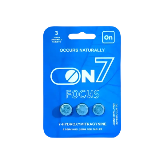 On7 3ct 7OH & Pseudo Focus Tabs 20mg per Tablet - Seven Tech