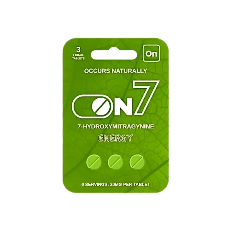 On7 3ct 7OH Energy Tabs Energy 20mg per Tablets - Seven Tech