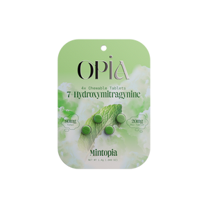 OPiA: 7-OH 20mg Tabs Mintopia - 4CT - 7OH+