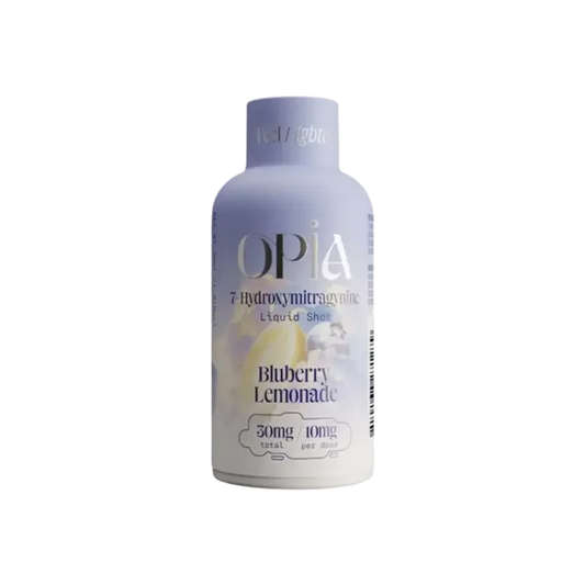 🎁 Opia 7 Hydroxymitragynine Liquid Shot Blueberry Lemonade 30ml (100% off)