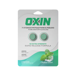 Oxin 2ct 7OH + Psuedo Mint Chewable Tabs 20mg Per Tablet