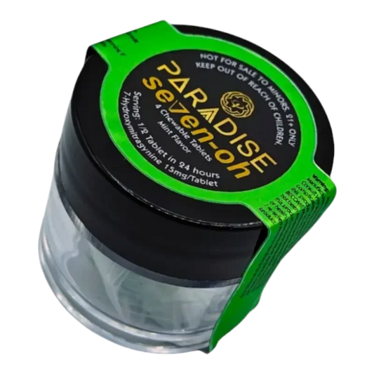 Paradise Se7en 4ct 7OH Mint Tabs 15mg per Tablet - Seven Tech