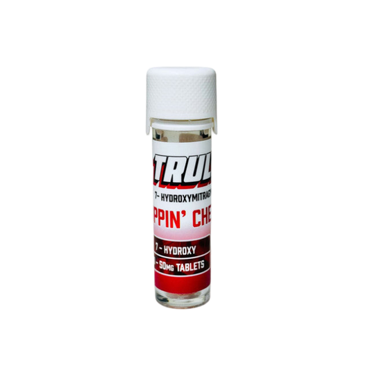 TRULY7-HYDROXYMITRAGYNINE TABLETS 10CT / 50MG – POPPIN CHERRIES