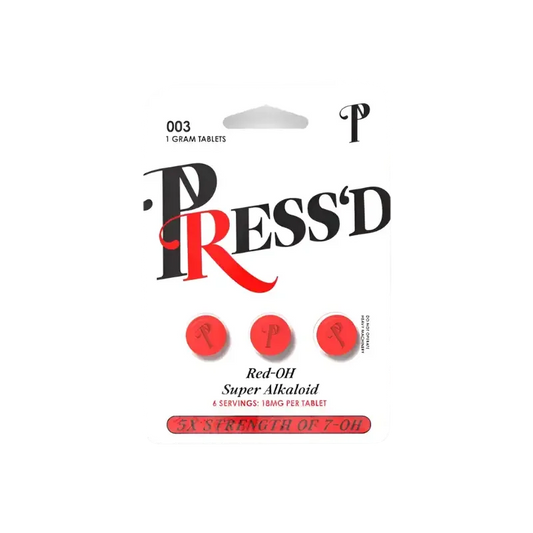 Press'D 3ct 7OH + RedOH 5X Tabs 18mg per Tablet - Seven Tech