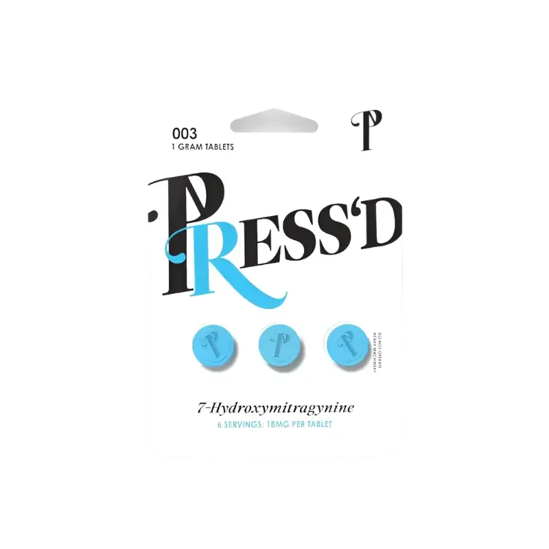 Press'D 3ct 7OH Tabs Blue 18mg per Tablet - Seven Tech