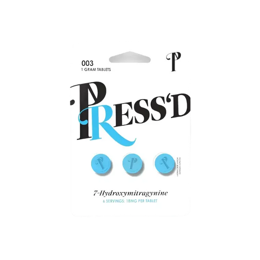 Press'D 3ct 7OH Tabs Blue 18mg per Tablet - Seven Tech