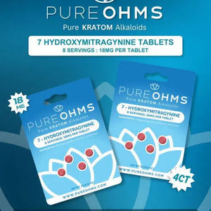 Pure Ohms Pure  7-OH Tabs 4CT Display Of 10 (18MG) - 7OH+