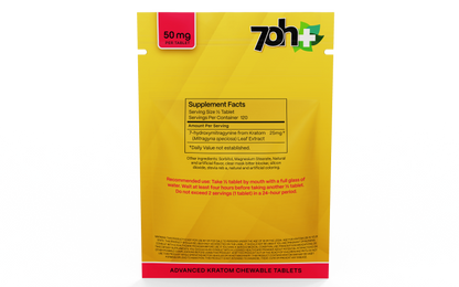 7OH Plus 7OH Flavored Chewable Tabs 50mg per Tablet - Seven Tech