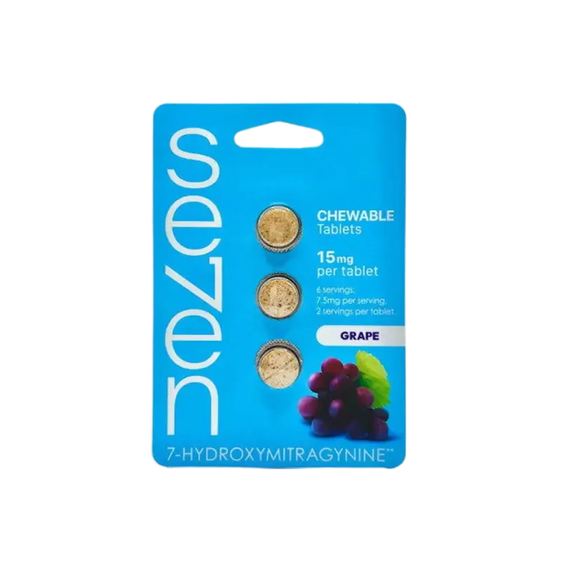 Se7en 3ct 7OH Chewable Tabs Grape 15mg per Tablet - Seven Tech