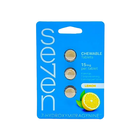 Se7en  7-OH Chewable Tabs 15mg Lemon - 7ohplus