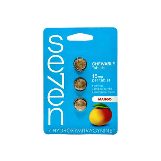 Se7en  7-OH Chewable Tabs 15mg Mango - 7ohplus