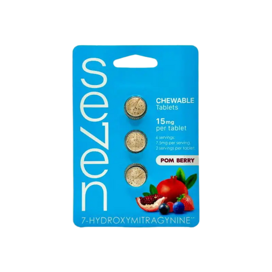 Se7en  7-OH Chewable Tabs 15mg Pom Berry - 7ohplus