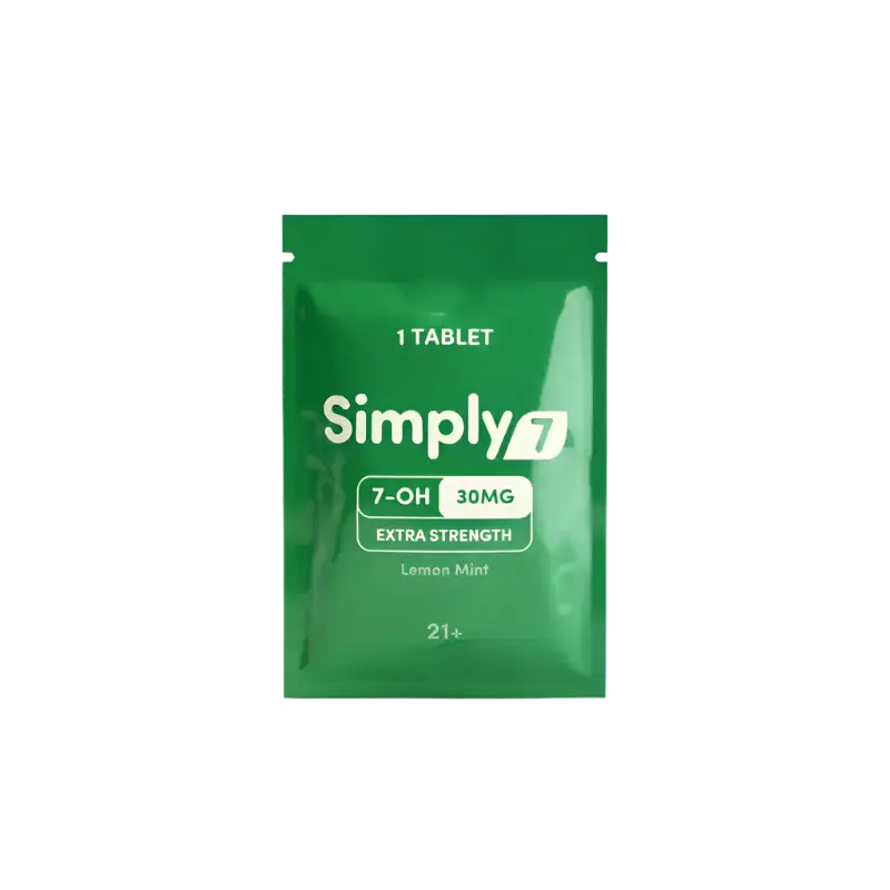 Green single-tablet packet.